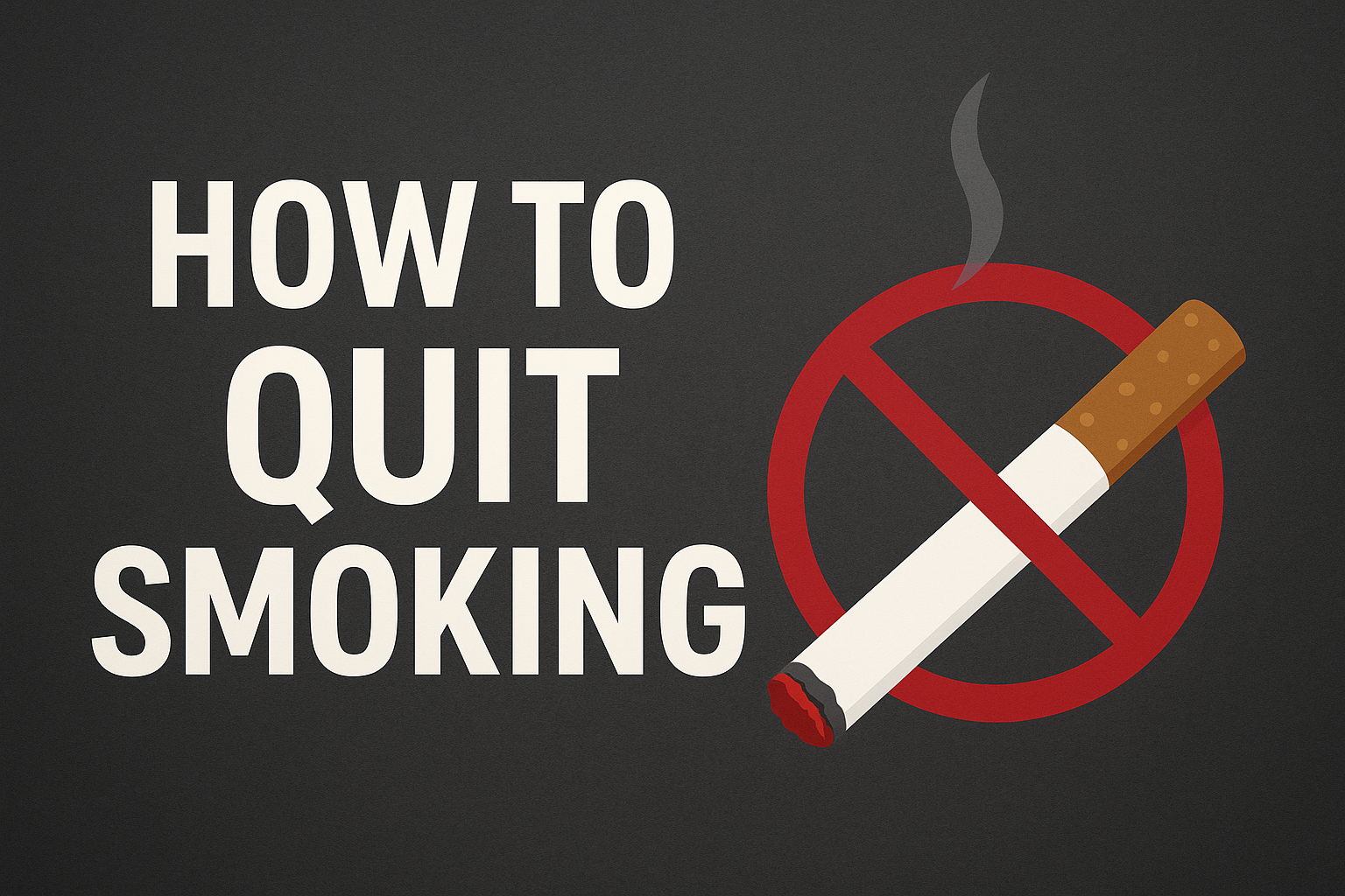how to quit smoking